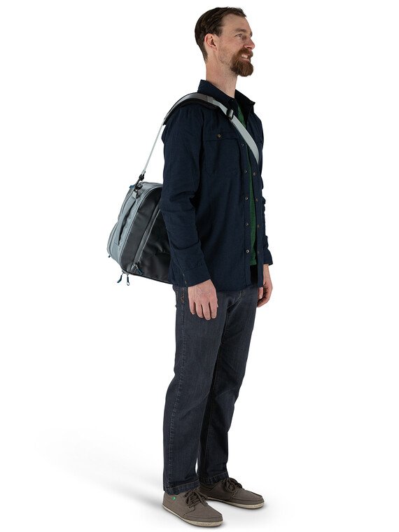 Osprey Transporter Global Carry-On - Smoke Grey