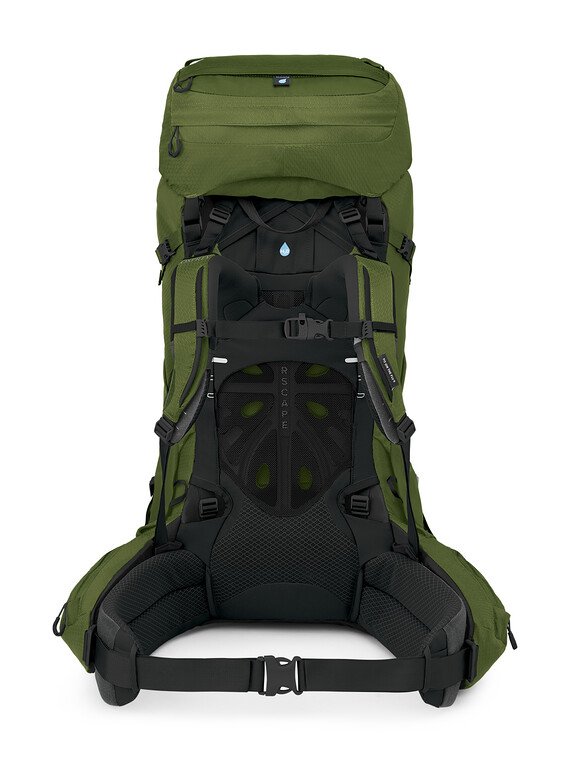 Osprey Aether 65 Extended Fit - Mamba Black