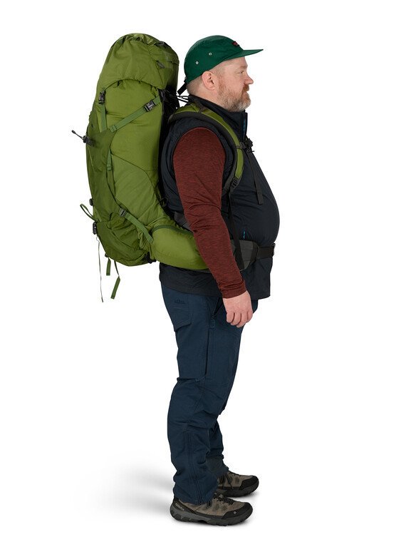 Osprey Aether 65 Extended Fit - Mamba Black