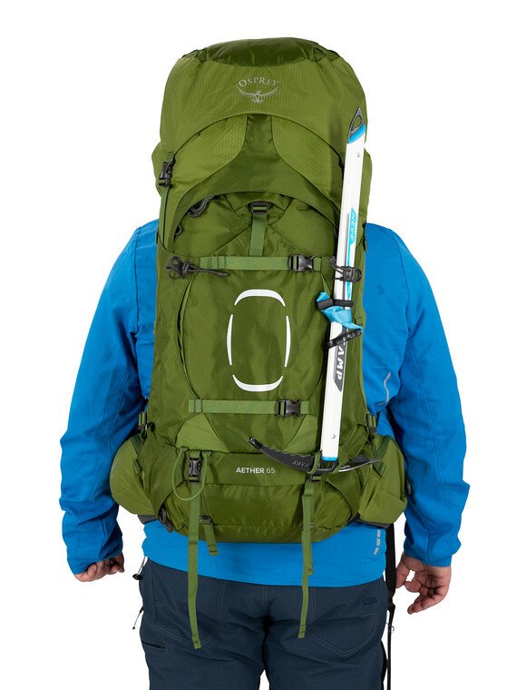 Osprey Aether 65 Extended Fit - Mamba Black