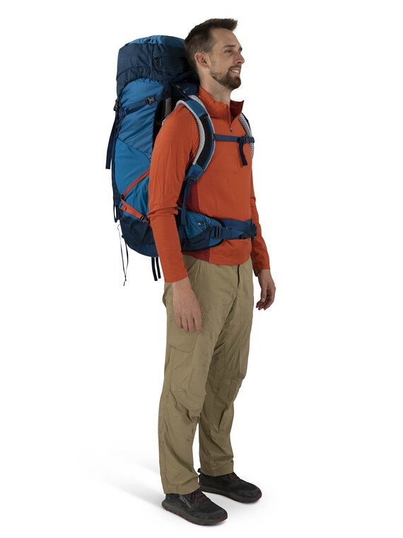 Osprey ATMOS AG LT 65 - Night Shift Scoria Blue
