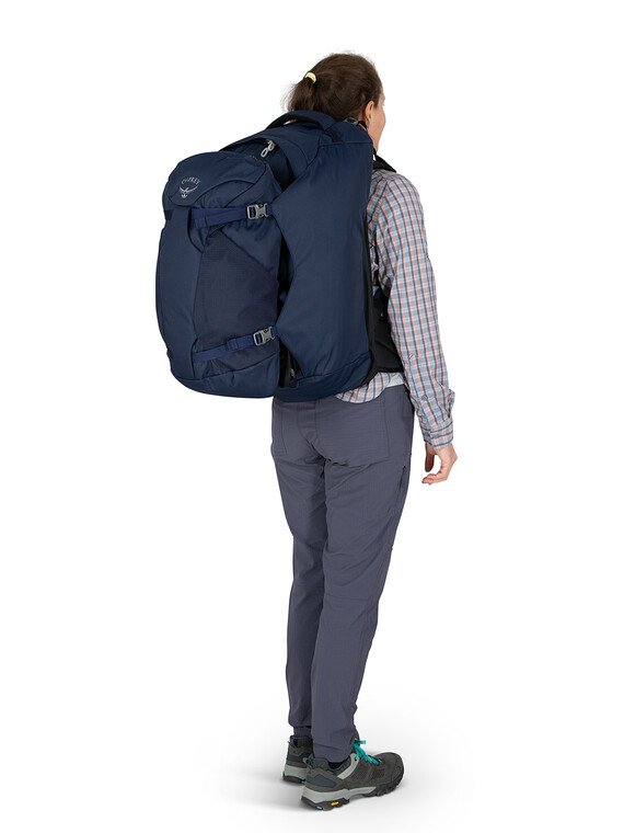 Osprey Fairview 55 Travel Pack - Winter Night Blue