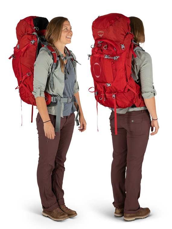 Osprey Ariel Plus 60 - Ceramic Blue