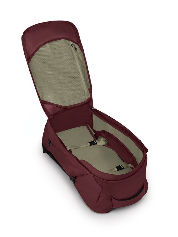 Osprey Fairview 55 Travel Pack - Zircon Red