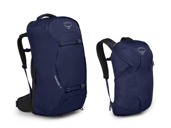 Osprey Fairview 70 Travel Pack - Zircon Red