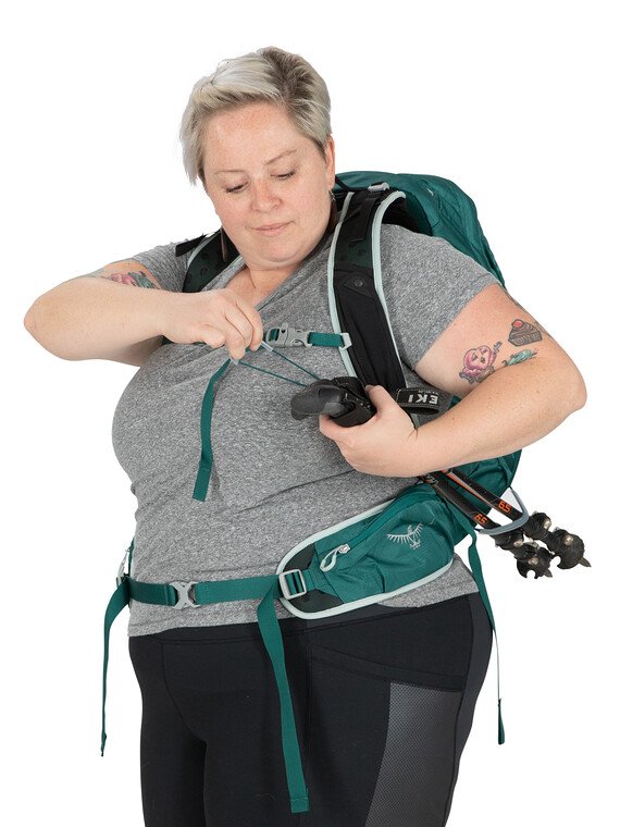 Osprey Tempest 20 Extended Fit - Pine Leaf Green
