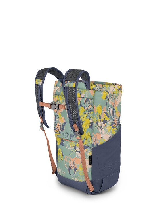 Osprey Daylite Tote Pack - Coral Life Print Green