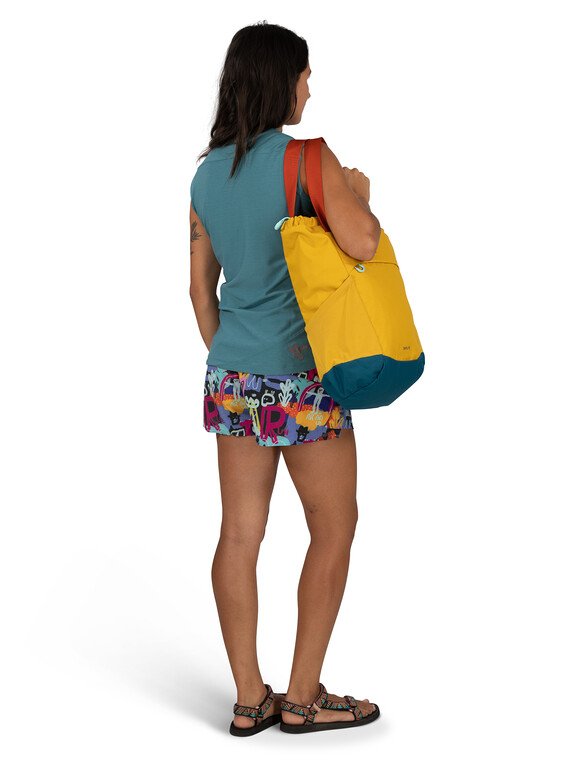 Osprey Daylite Tote Pack - Coral Life Print Green