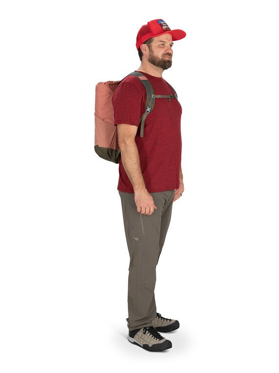 Osprey Daylite Tote Pack - Coral Life Print Green