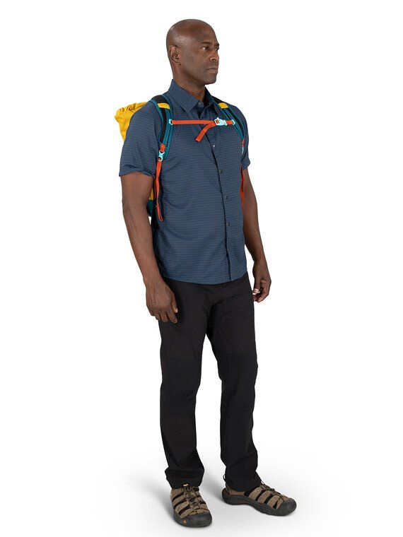 Osprey Daylite Tote Pack - Salmon Pink Gentian Blue