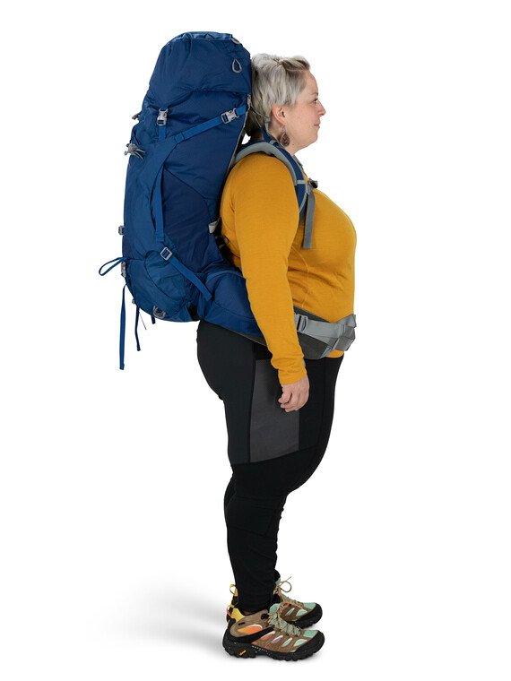 Osprey Ariel 65 Extended Fit - Tunnel Vision Grey