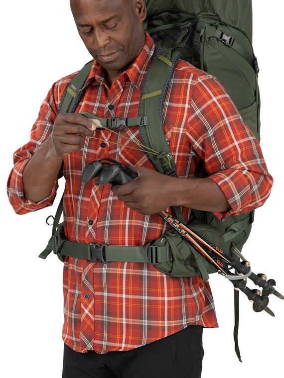 Osprey Kestrel 58 - Bonsai Green