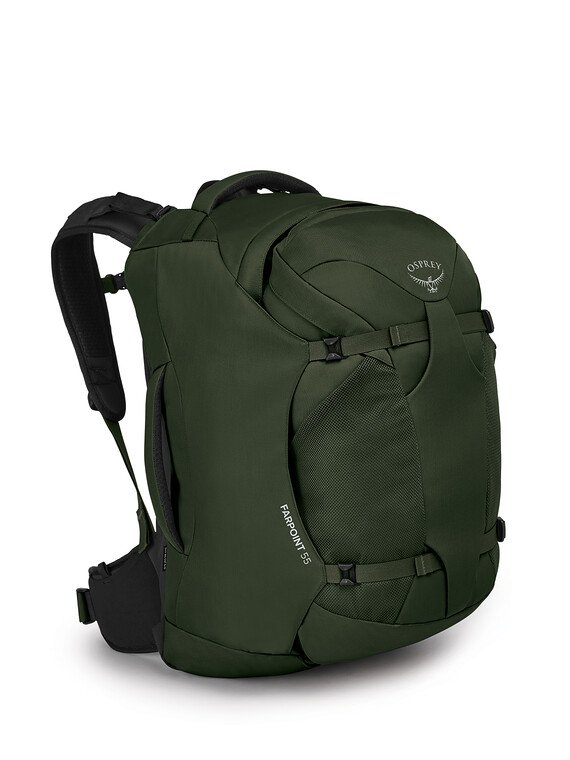Osprey Farpoint 55 Travel Pack - Night Jungle Blue Osprey Farpoint 55 Travel Pack - Night Jungle Blue