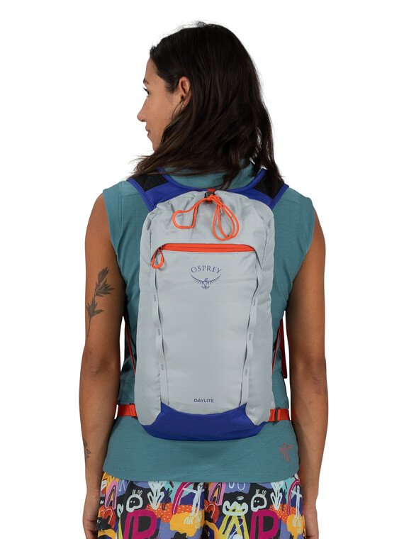 Osprey Daylite Cinch - Coral Life Print Green