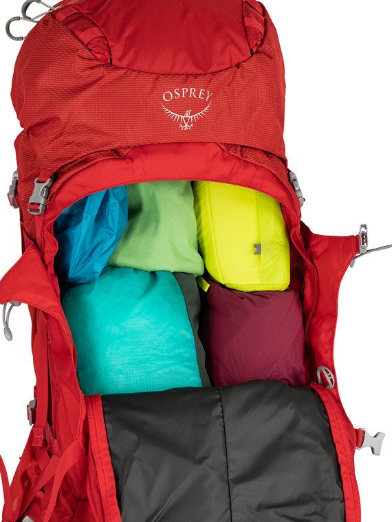 Osprey Ariel Plus 60 - Claret Red