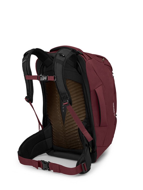 Osprey Fairview 55 Travel Pack - Zircon Red
