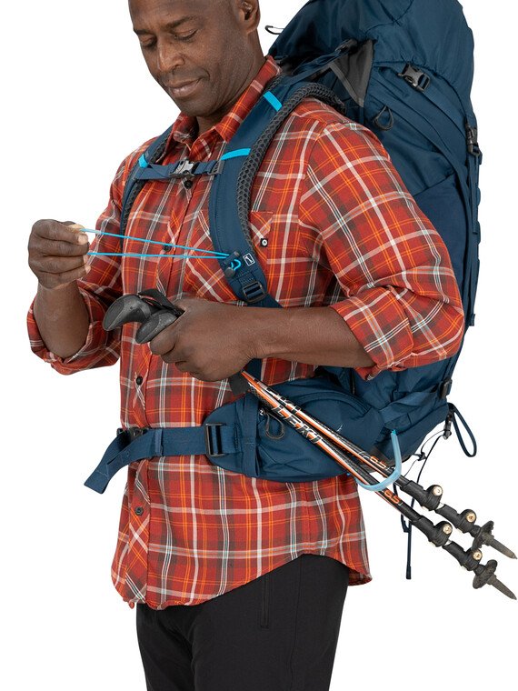 Osprey Kestrel 48 - Atlas Blue Heather