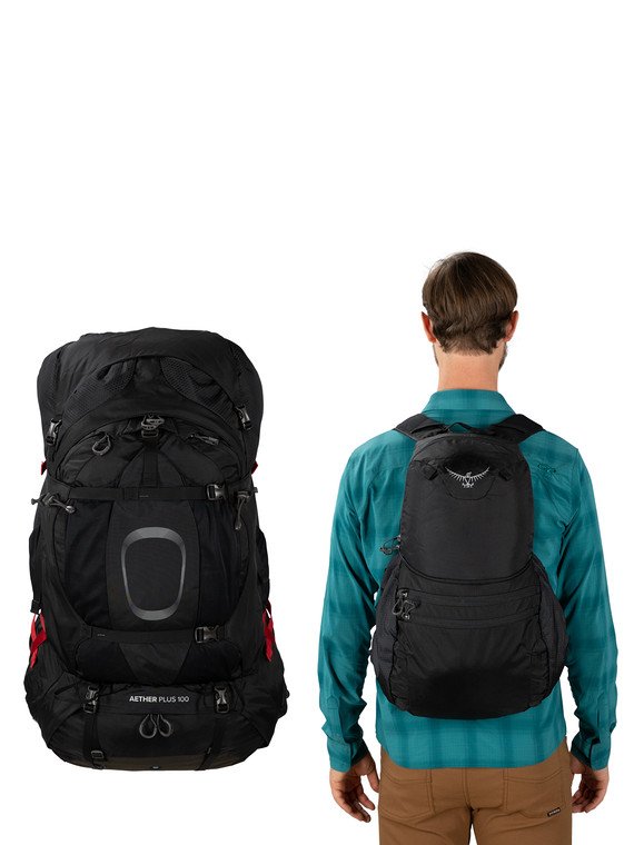 Osprey Aether Plus 100 - Kepler Grey