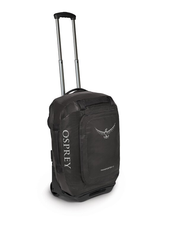 Osprey Transporter Wheeled Duffel 40 - Black Osprey Transporter Wheeled Duffel 40 - Black