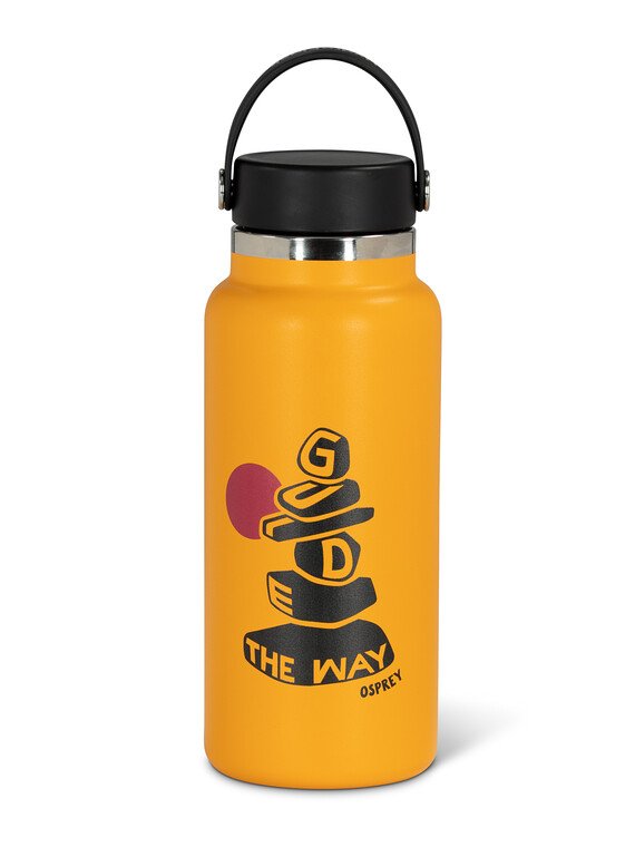 Osprey Hydro Flask | Guide the Way Bottle - 32 oz - Black Osprey Hydro Flask | Guide the Way Bottle - 32 oz - Black