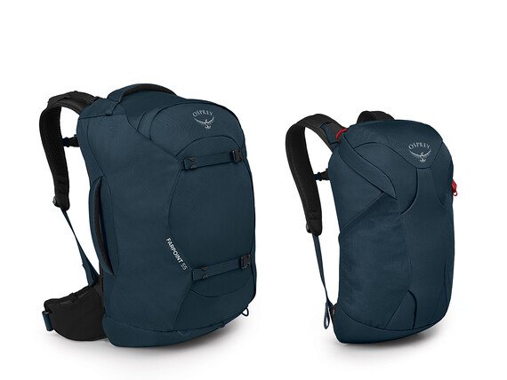 Osprey Farpoint 55 Travel Pack - Muted Space Blue