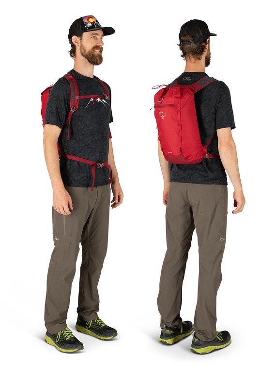 Osprey Daylite Cinch - Cosmic Red