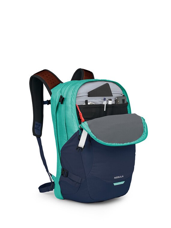 Osprey Nebula 32 - Reverie Green Cetacean Blue